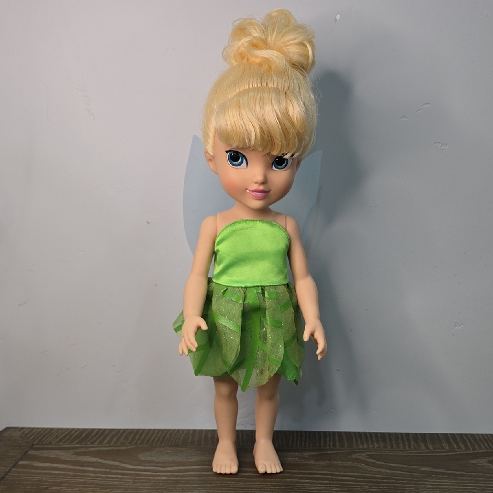 Fairy Doll with Green Dress and Blonde Hair